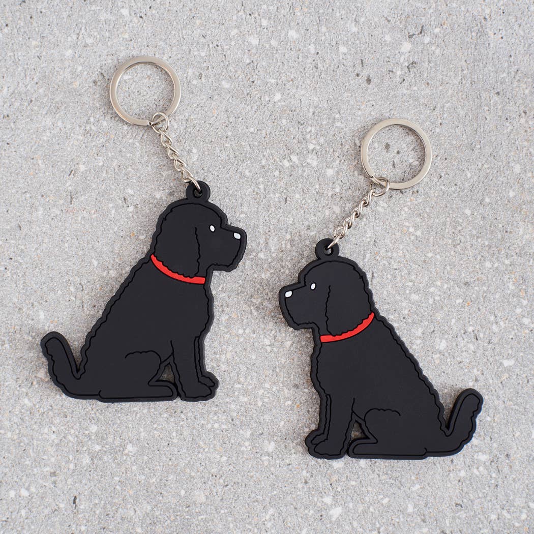 Cockapoo / Labradoodle Keyring