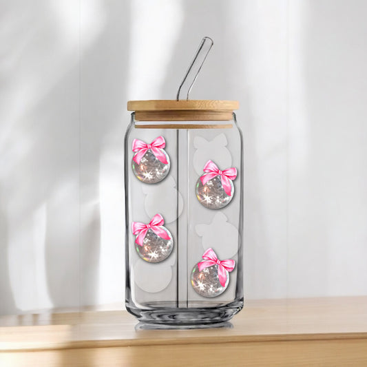 Disco Bow Glass Tumbler