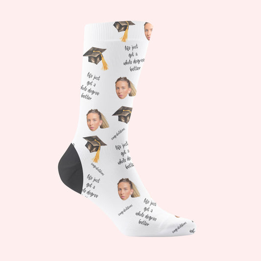 Your Face Graduation Socks