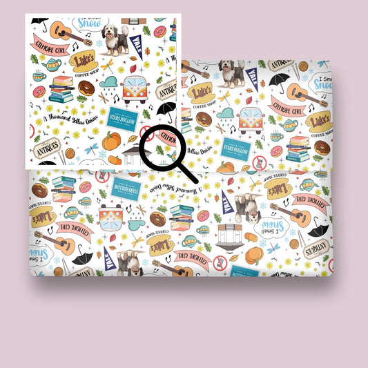 Gilmore Girls Theme Wrapping Paper