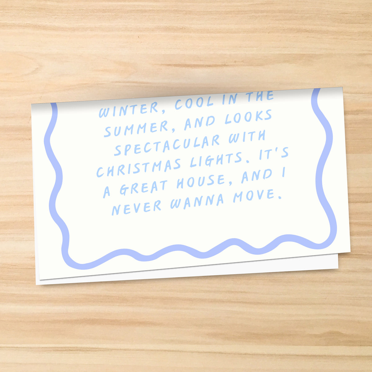 I Love This House Print | Meaningful Family Home Quote Wall Art