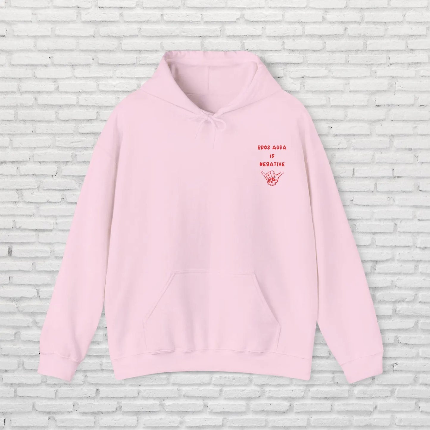 Bros Aura Is Negative Hoodie