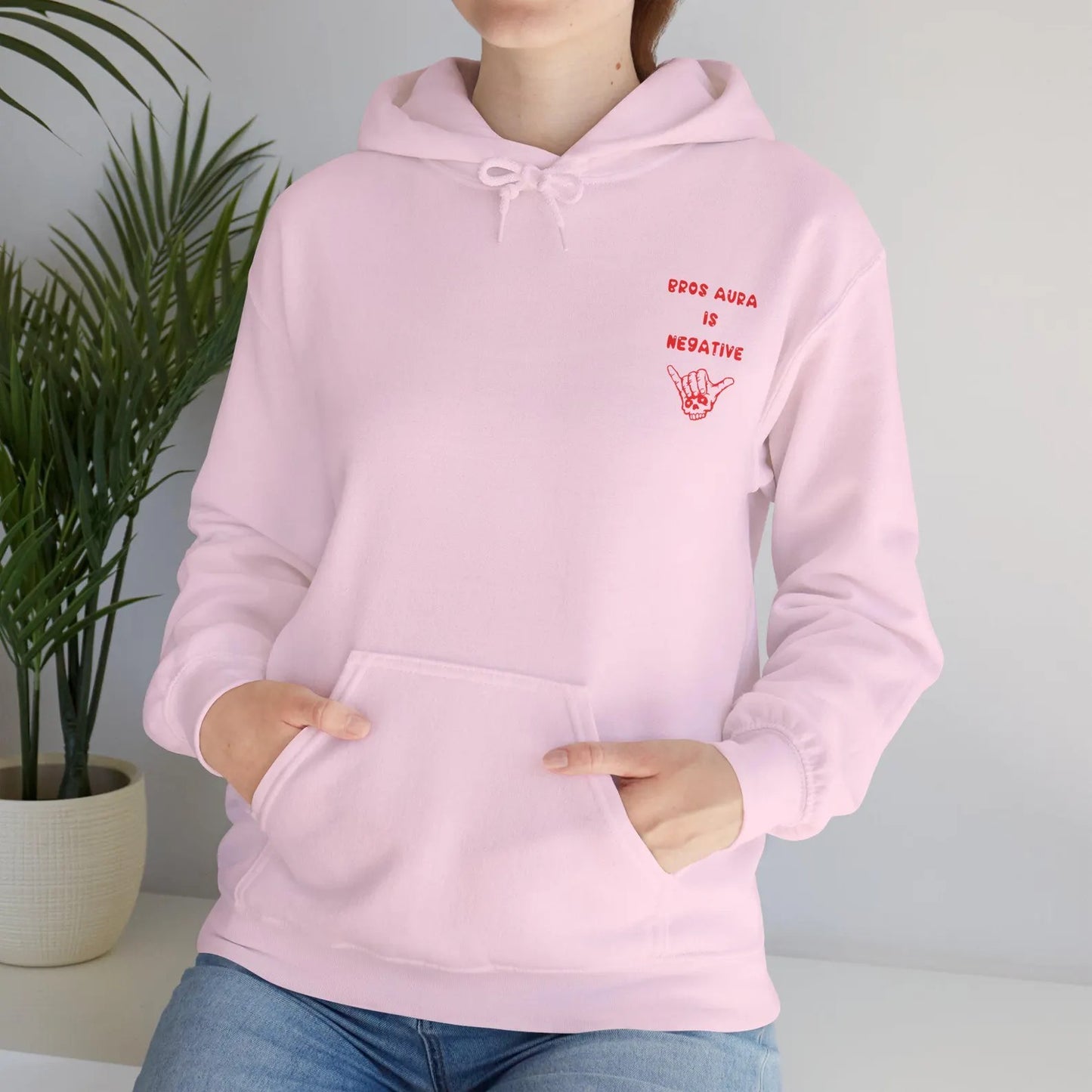 Bros Aura Is Negative Hoodie