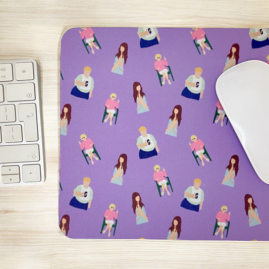 Kath And Kim Illustration Mouse Pad