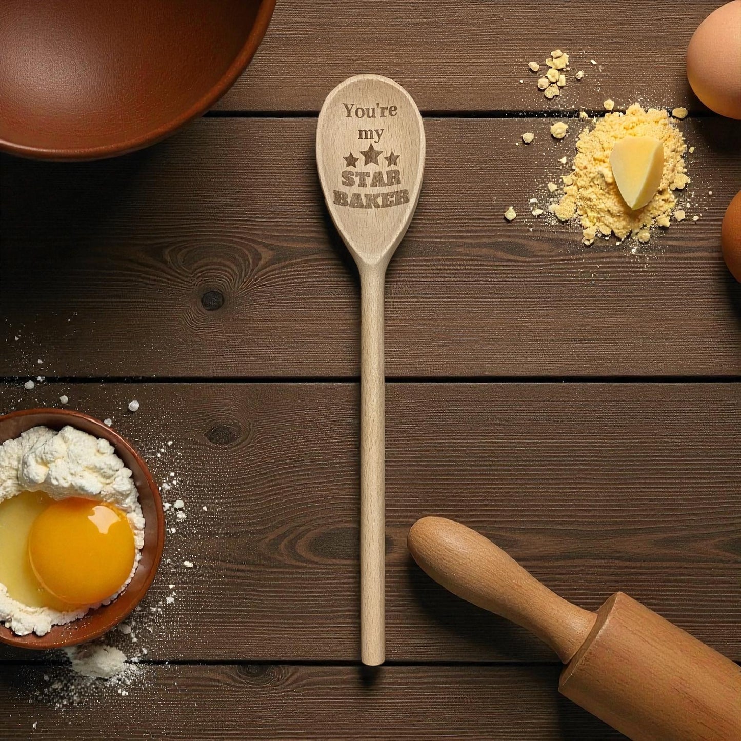 You're My Star Baker Wooden Spoon