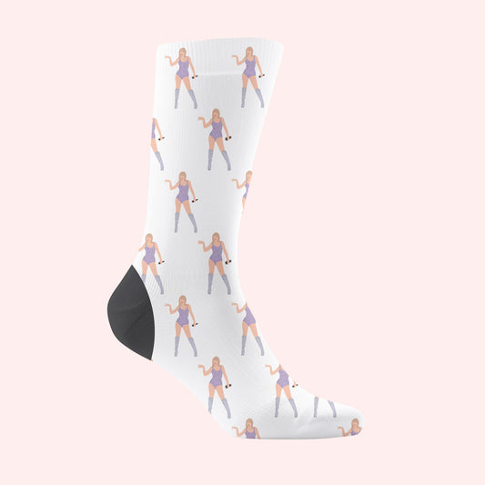 Lover Illustration Socks