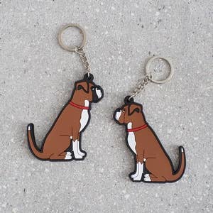 Boxer Keyring