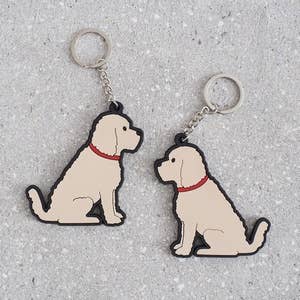 Cockapoo / Labradoodle (Apricot) Keyring
