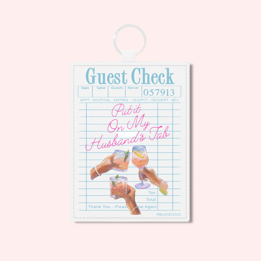 Put It On My Husbands Tab Card Wallet