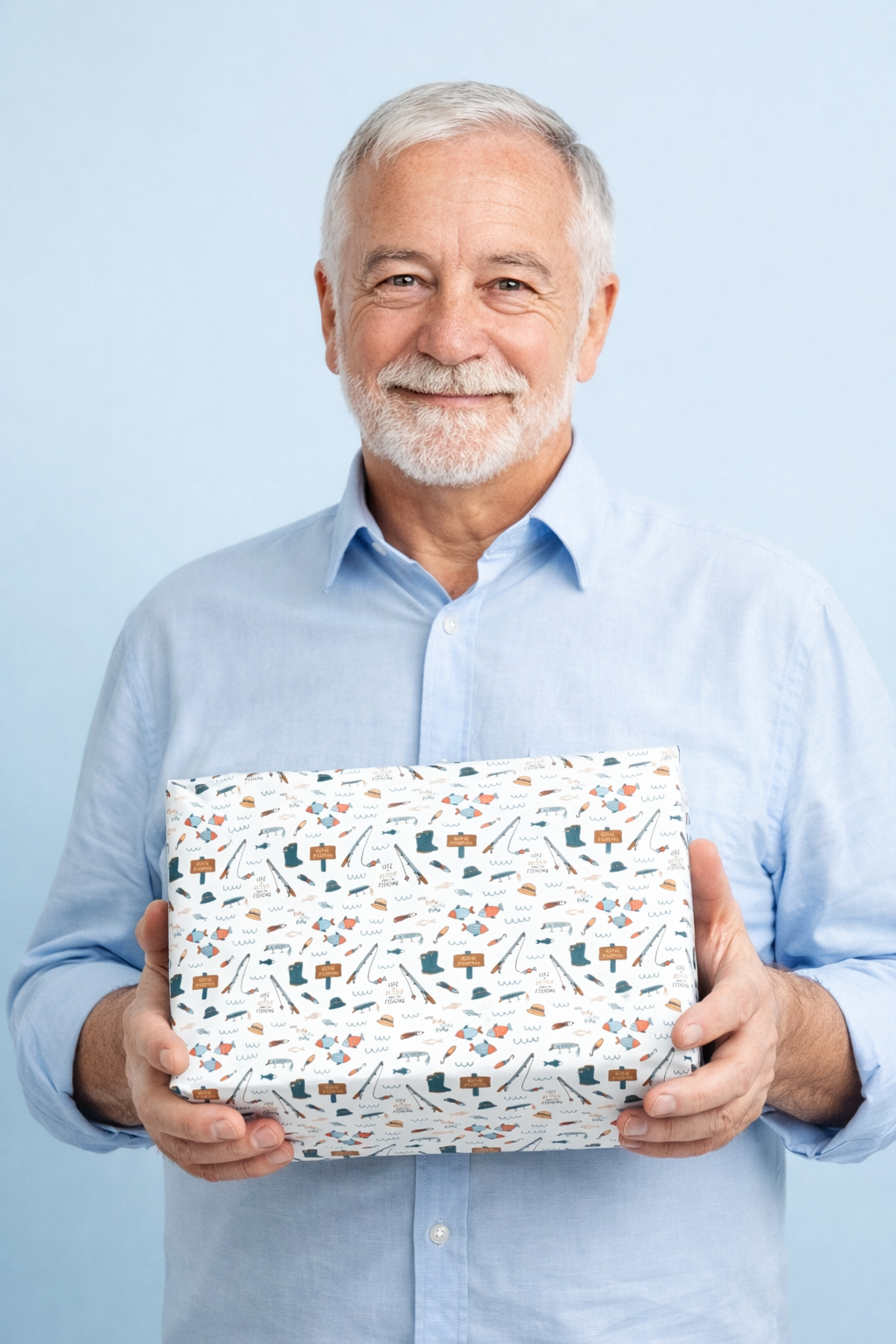 Life Is Better When I’m Fishing Wrapping Paper