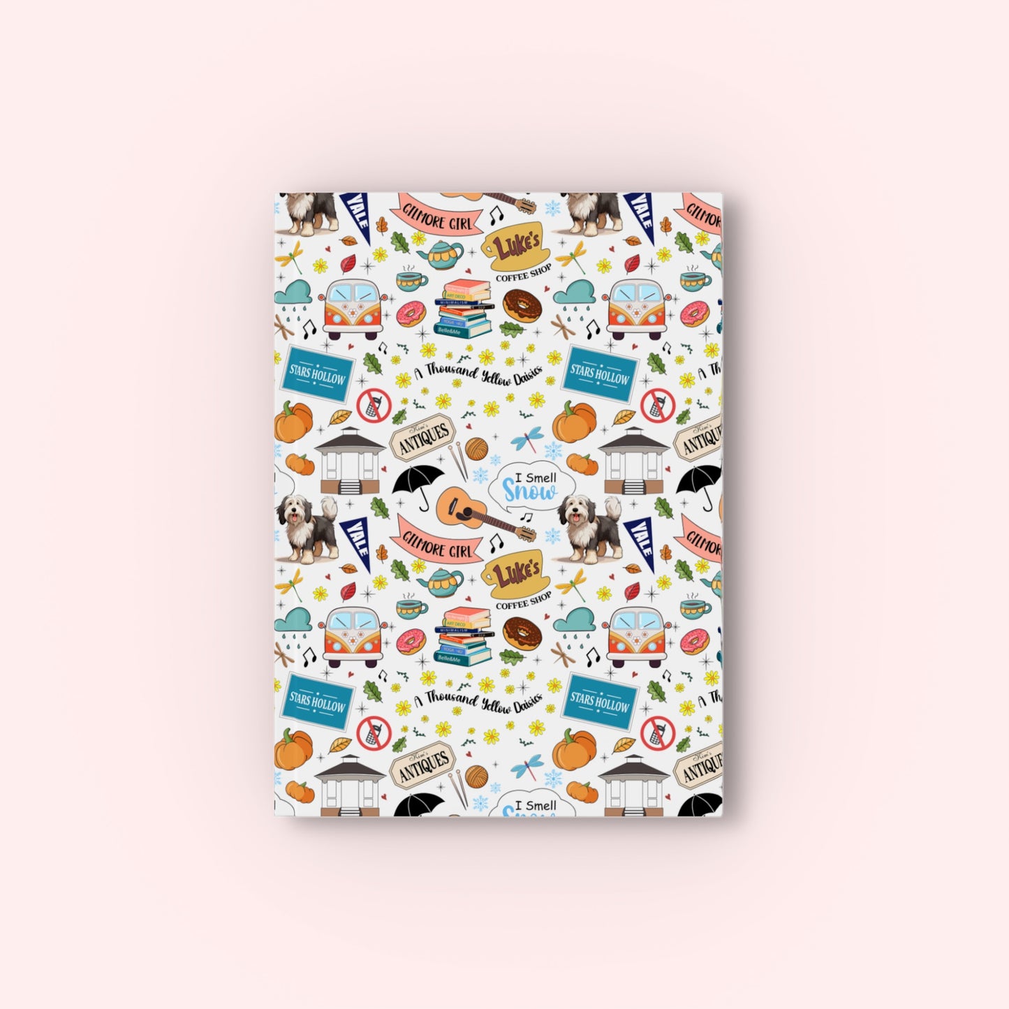 Hardback Gilmore Print Notebook