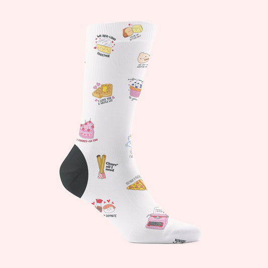 Cheesy Pun Socks