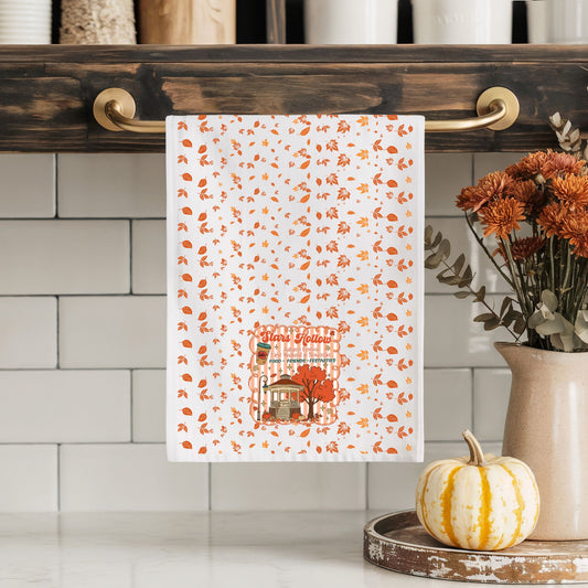 Stars Hollow Fall Tea Towel