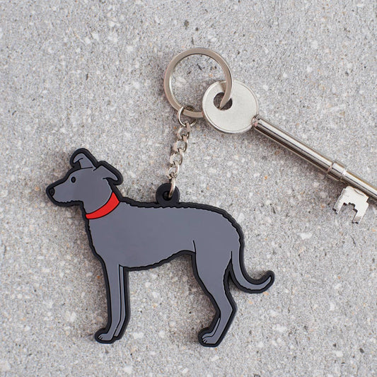 Lurcher Keyring