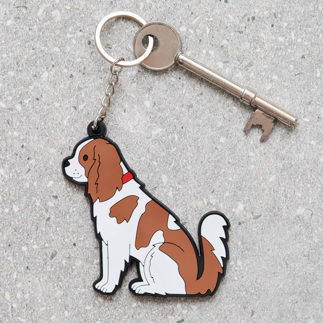 King Charles Cavalier Spaniel Keyring