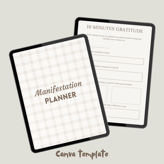 Digital Manifestation Planner