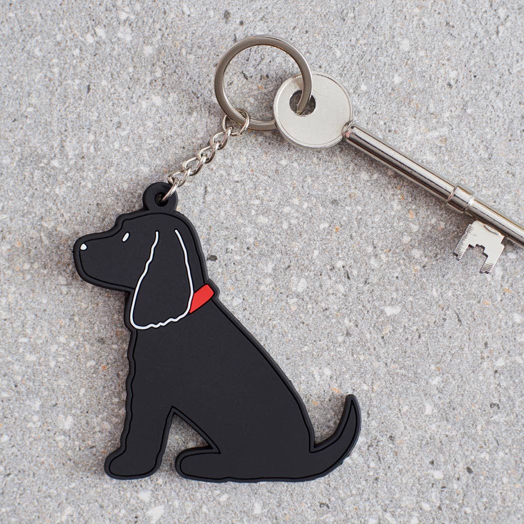 Cocker Spaniel (Black) Keyring