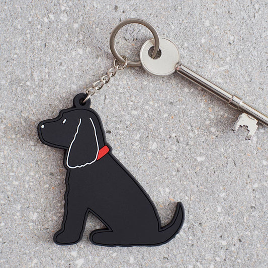 Cocker Spaniel (Black) Keyring
