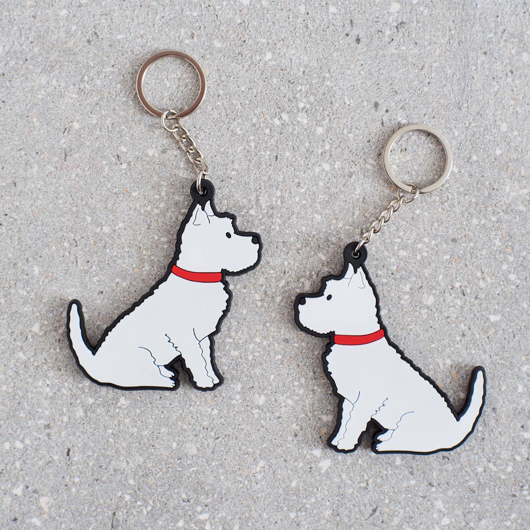 Westie Keyring