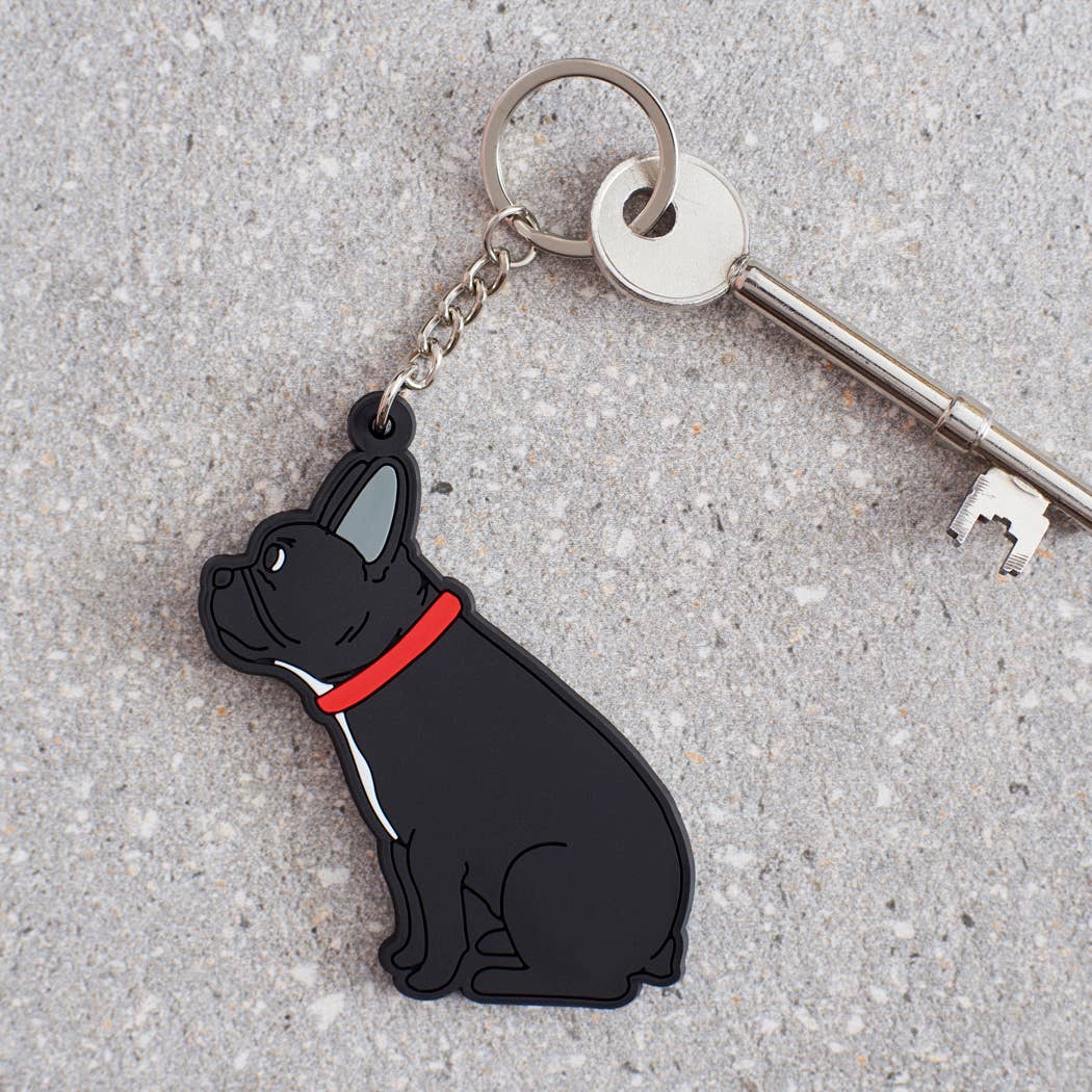 French Bulldog Keyring