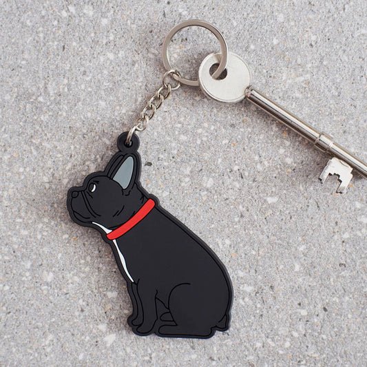French Bulldog Keyring