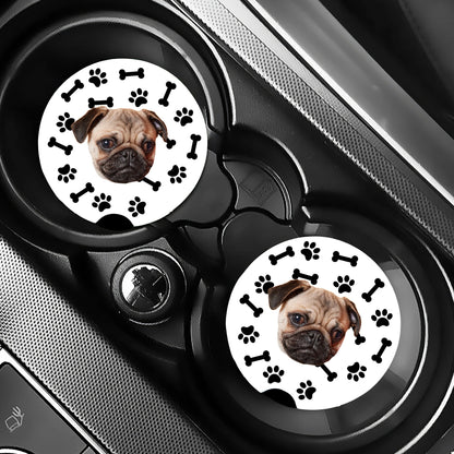 Personalised Dog Car Coasters