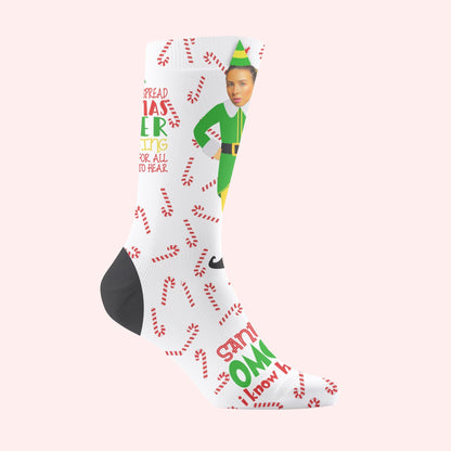 Personalised Elf Socks