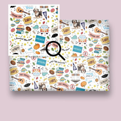 Gilmore Girls Theme Wrapping Paper