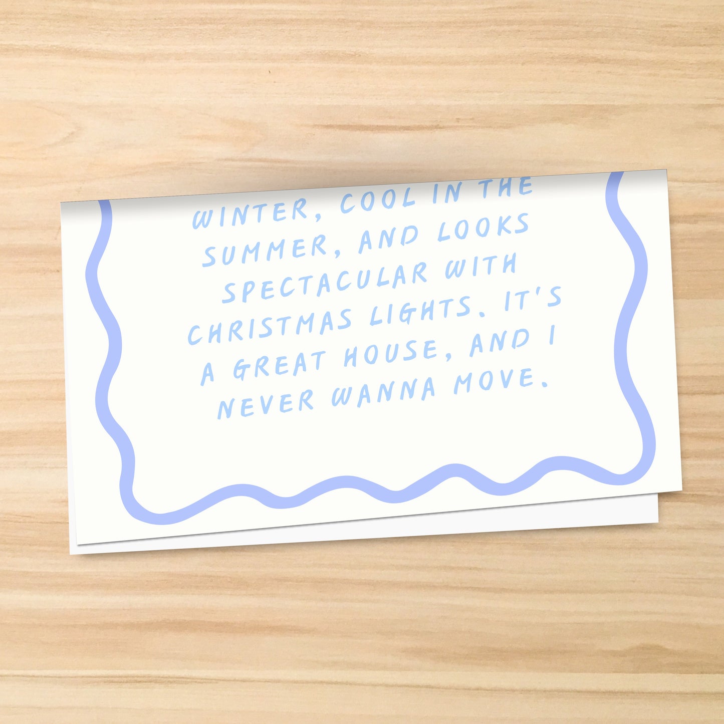 I Love This House Print | Meaningful Family Home Quote Wall Art