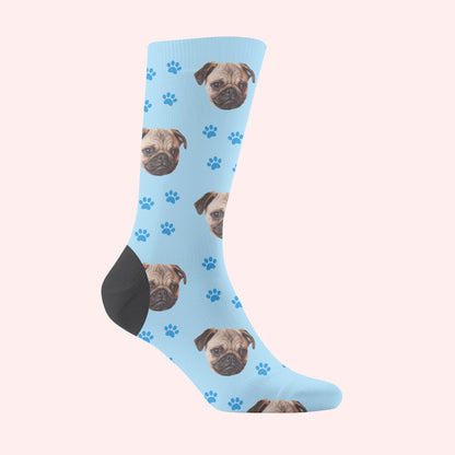 Custom Dog Face Socks