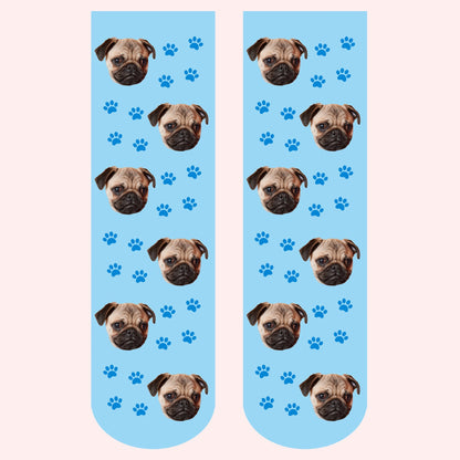 Custom Dog Face Socks