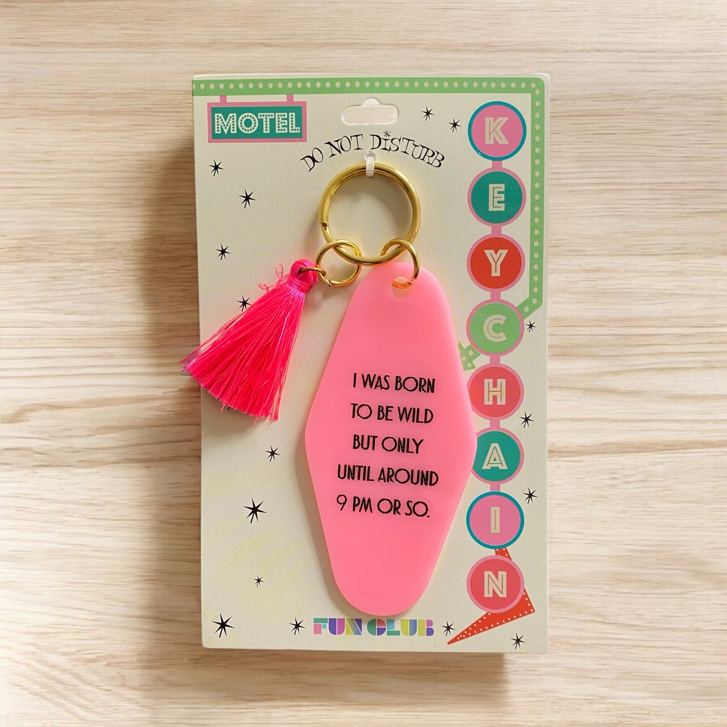 Born To Be Wild Keyring