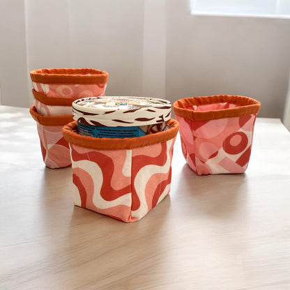 Geometic Print Ice Cream Cozy