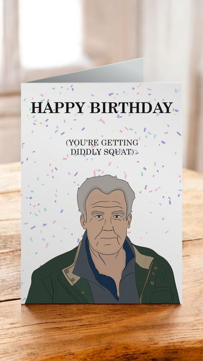Clarkson Illustration Happy Birthday Card