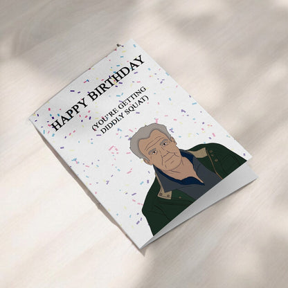 Clarkson Illustration Happy Birthday Card