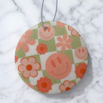 Smiley Face Car Freshener Pack