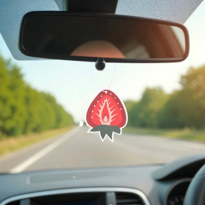 Strawberry Scented Car Air Freshener