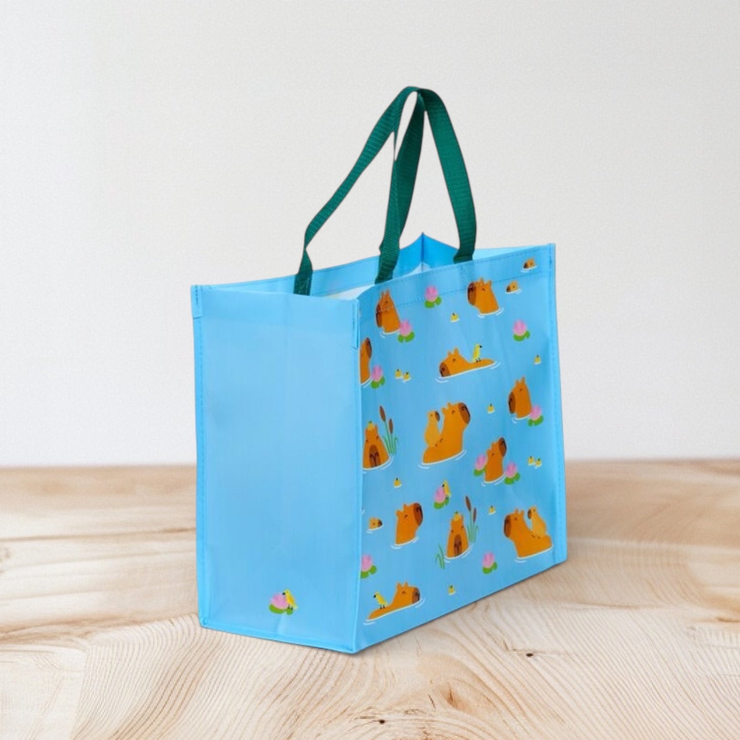 Cute Capybara Reusable Shopping Bag