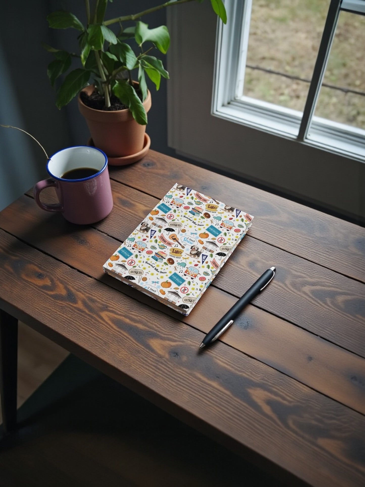 Hardback Gilmore Print Notebook
