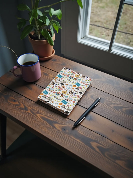Hardback Gilmore Print Notebook