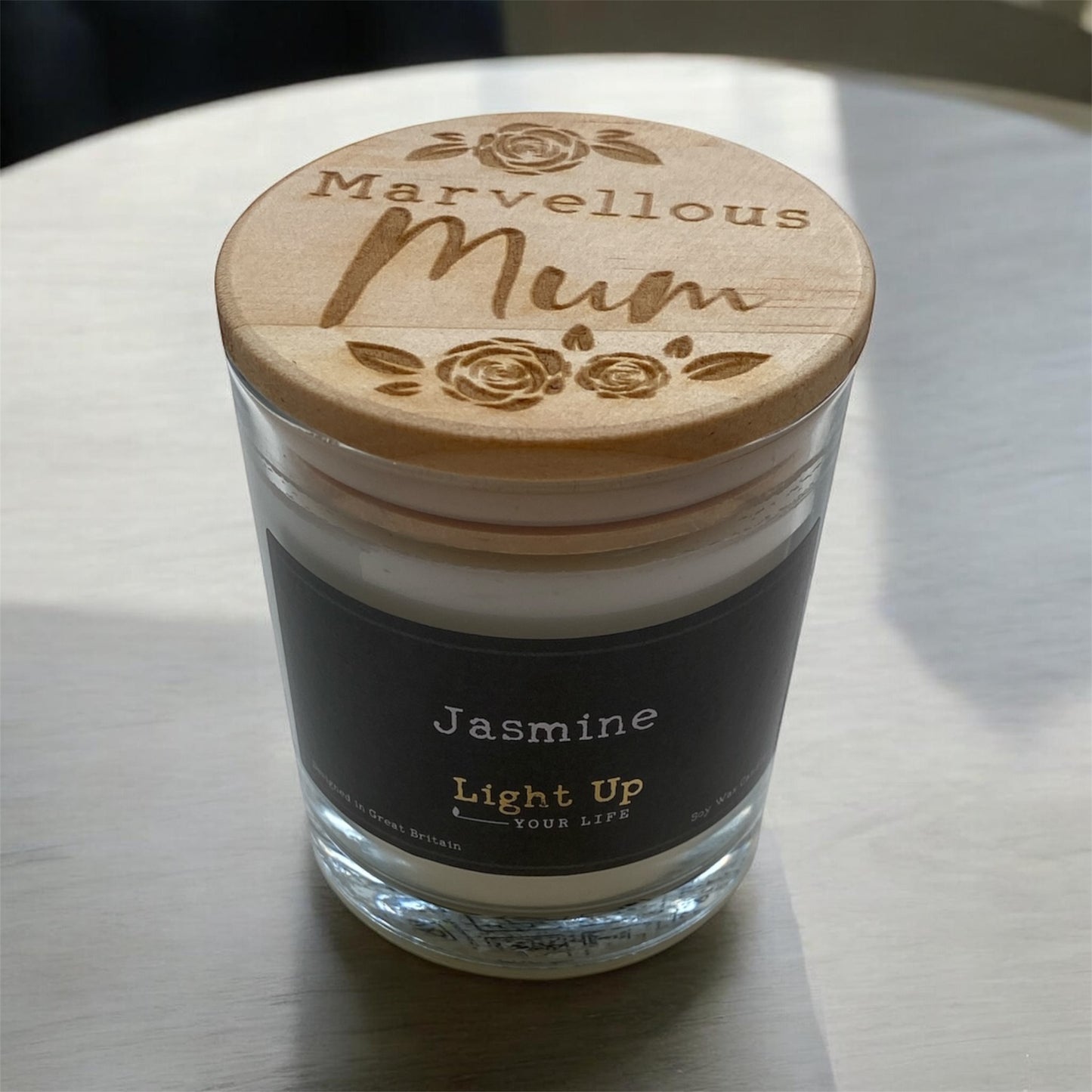 Marvellous Mum Candle And Lid