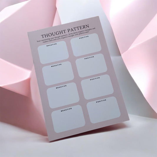 Positive Mind Bundle thought pattern notepad for daily positivity