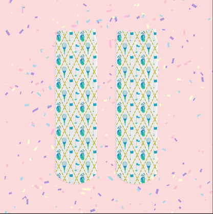 Golf Pattern Socks