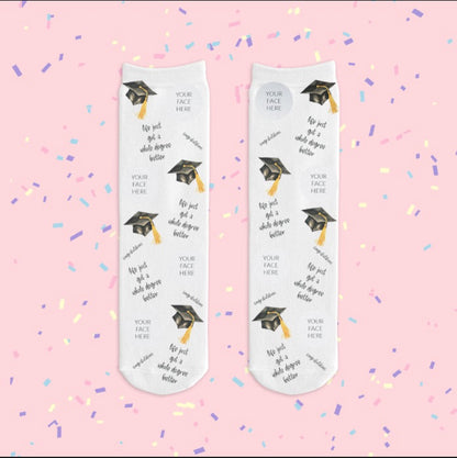 Your Face Graduation Socks