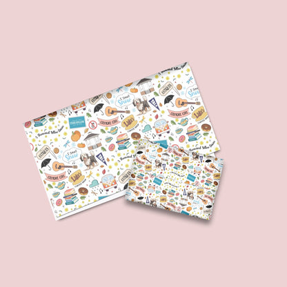 Gilmore Girls Theme Wrapping Paper