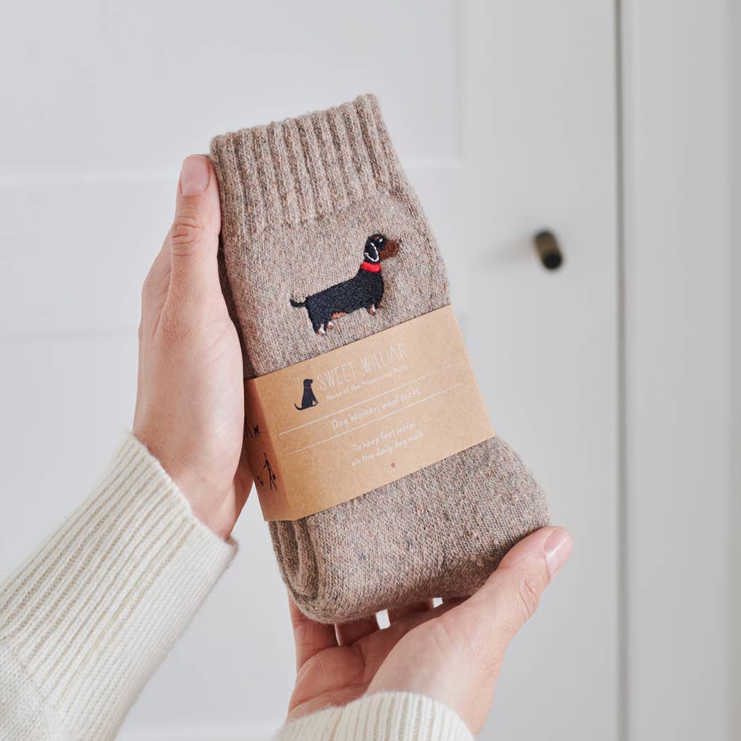 Dachshund Walking Socks