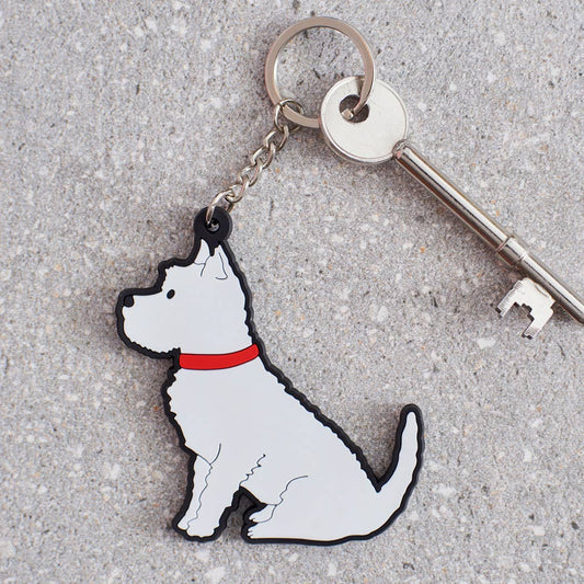 Westie Keyring