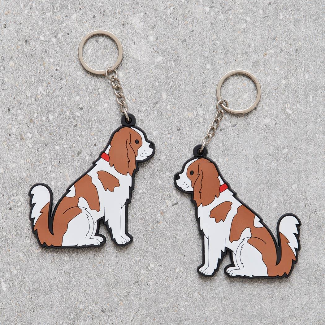 King Charles Cavalier Spaniel Keyring