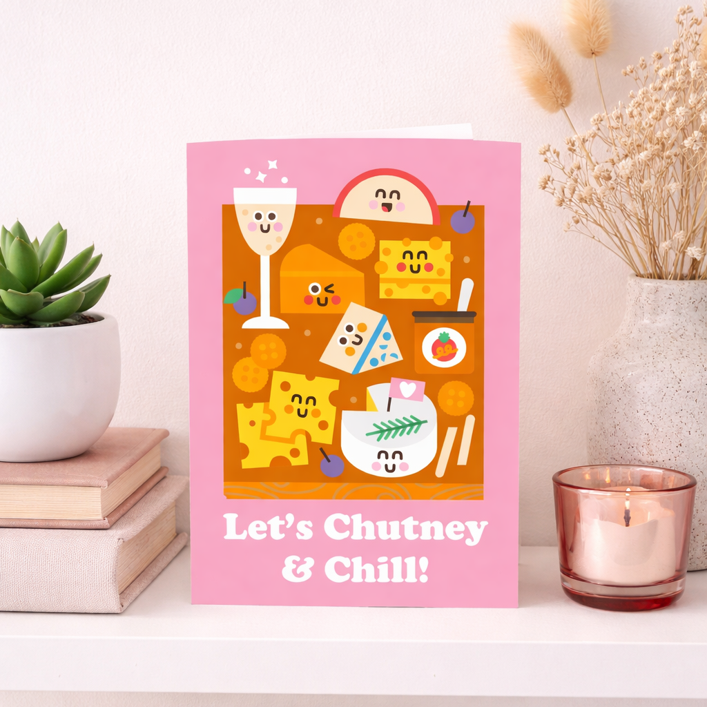 Chutney & Chill Anniversary Card