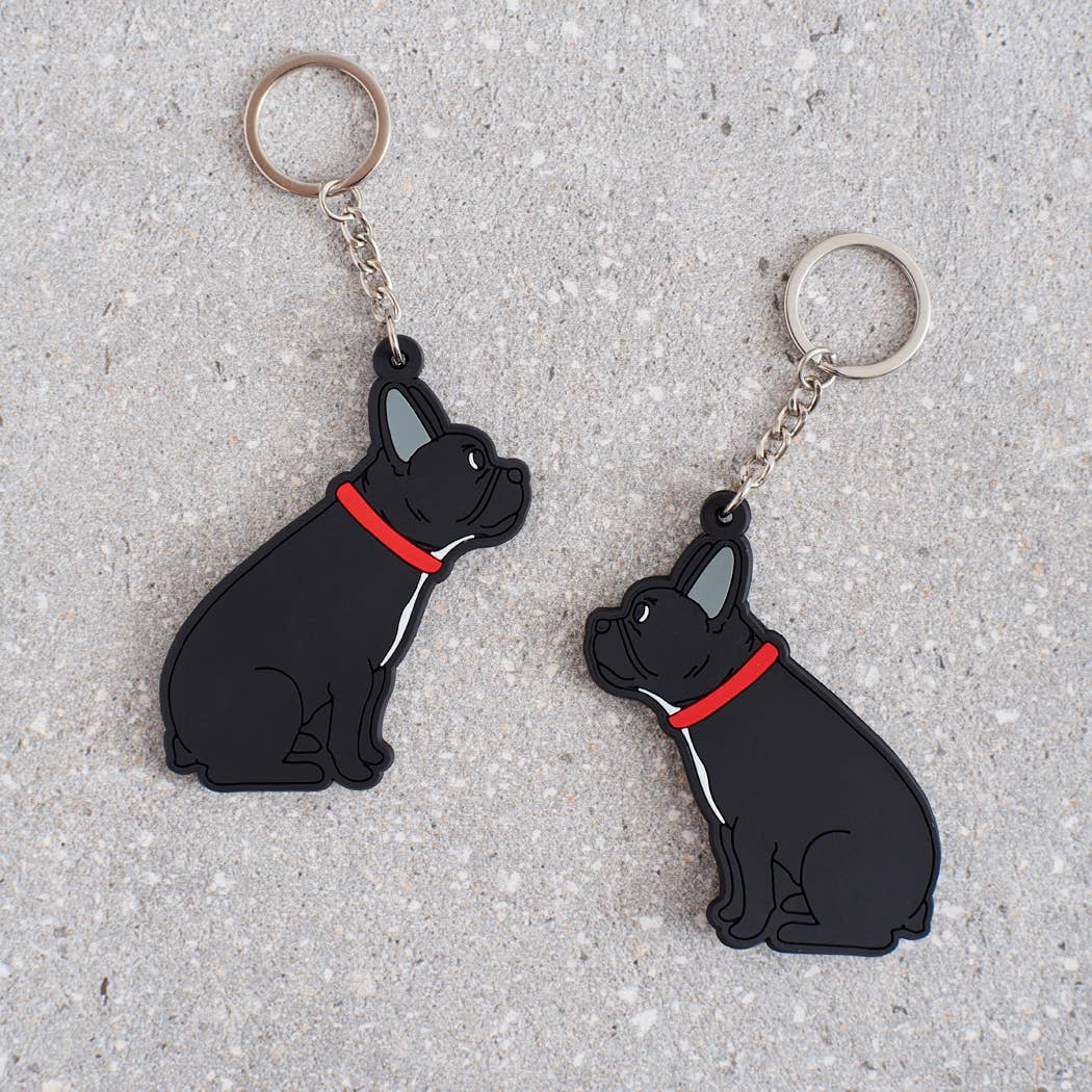 French Bulldog Keyring